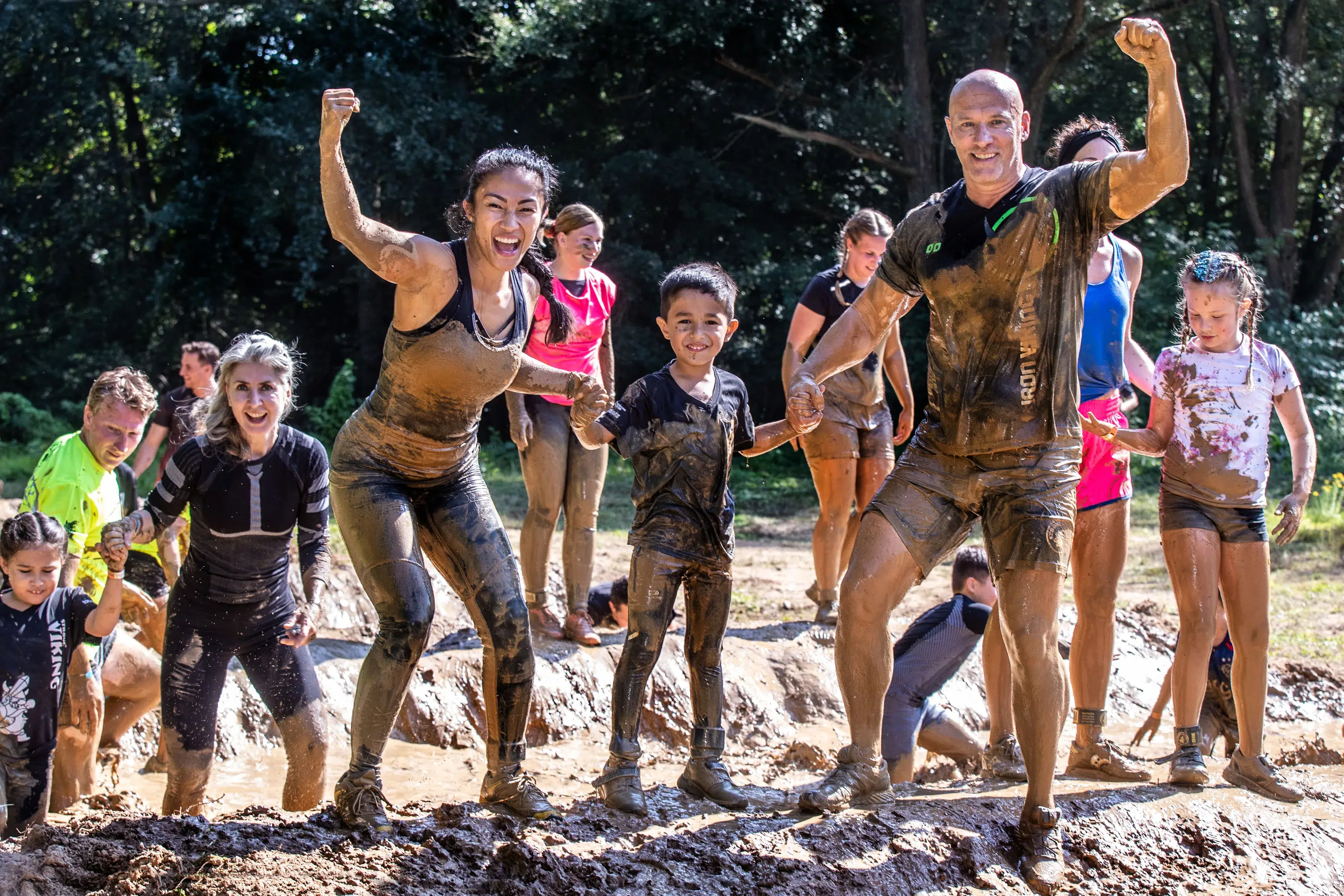 Obstacle run Mud editie